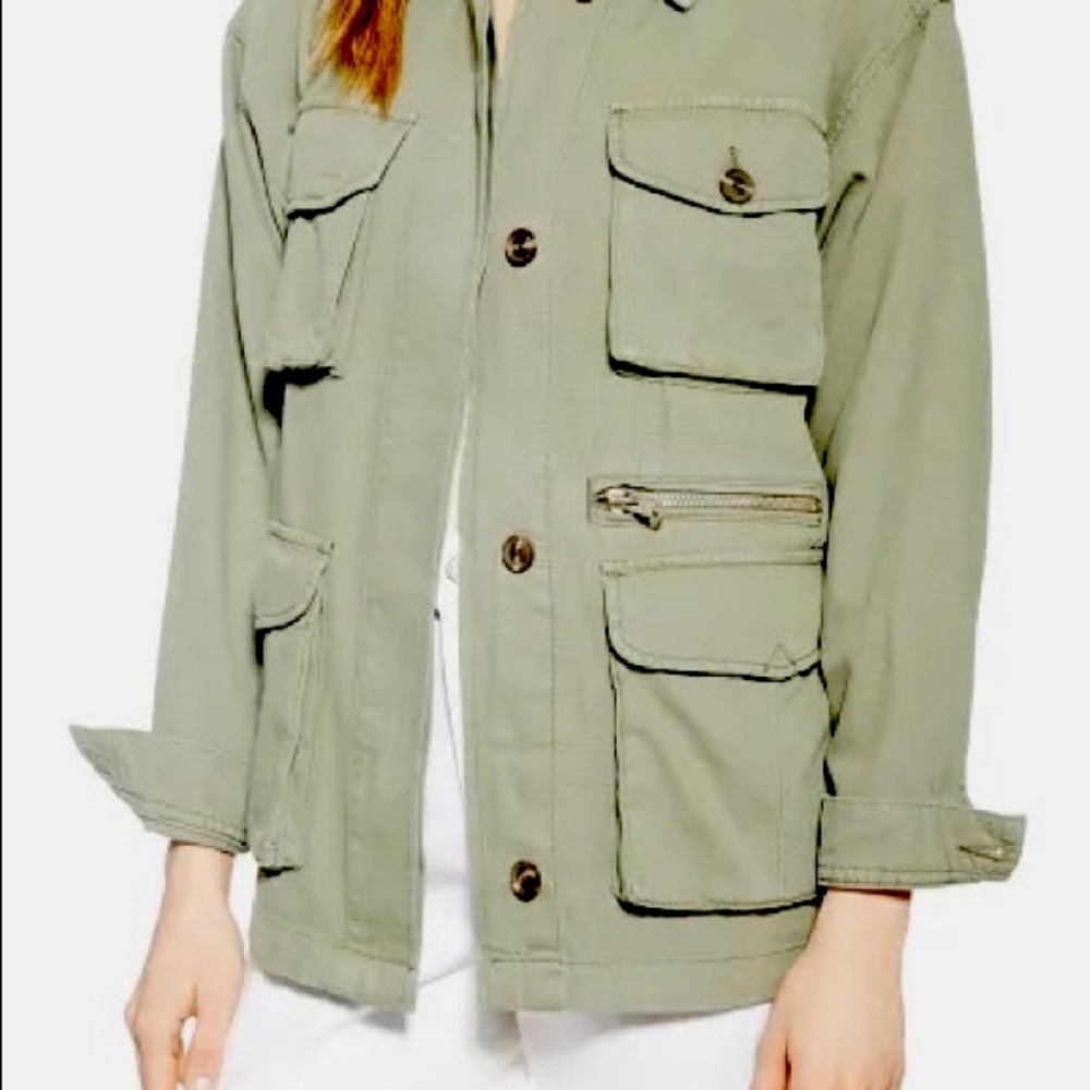 Topshop Scott Utility Jacket